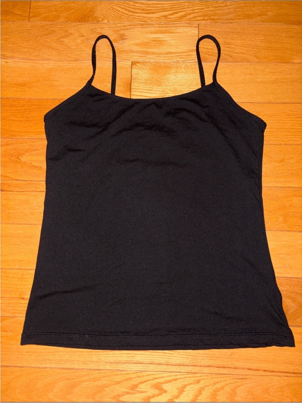 Ardene Black Spaghetti Strap Camisole Tank Top L